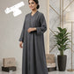 Front Open Abaya