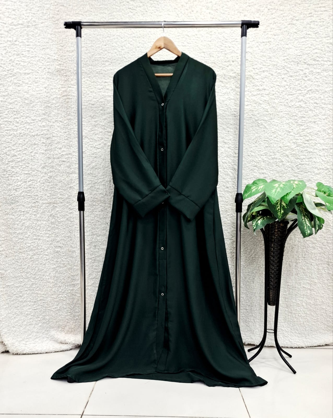 Front Open Abaya