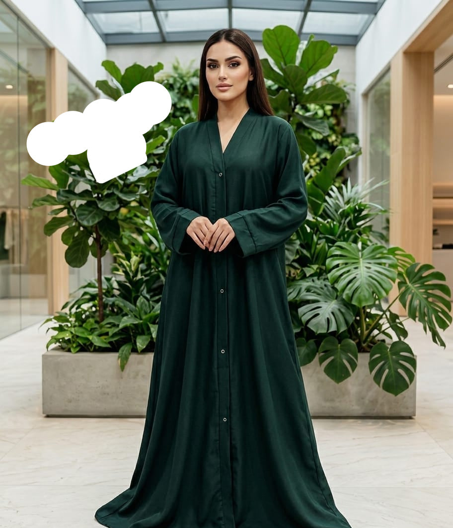 Front Open Abaya
