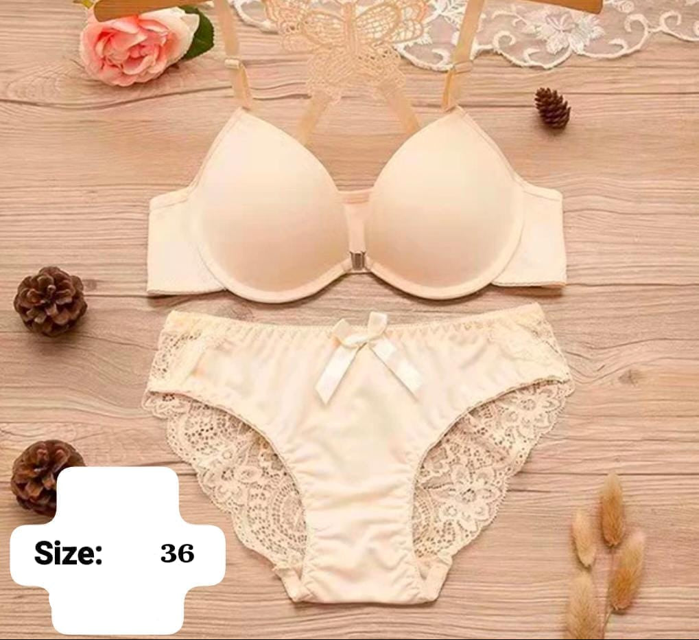 Front Open Padded Bra
