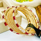 Full Zircon Bangle Set