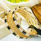 Full Zircon Bangle Set