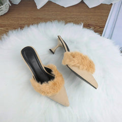 Furry heels