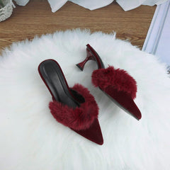 Furry heels