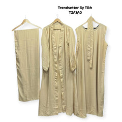 4 Piece Inner Gown Abaya