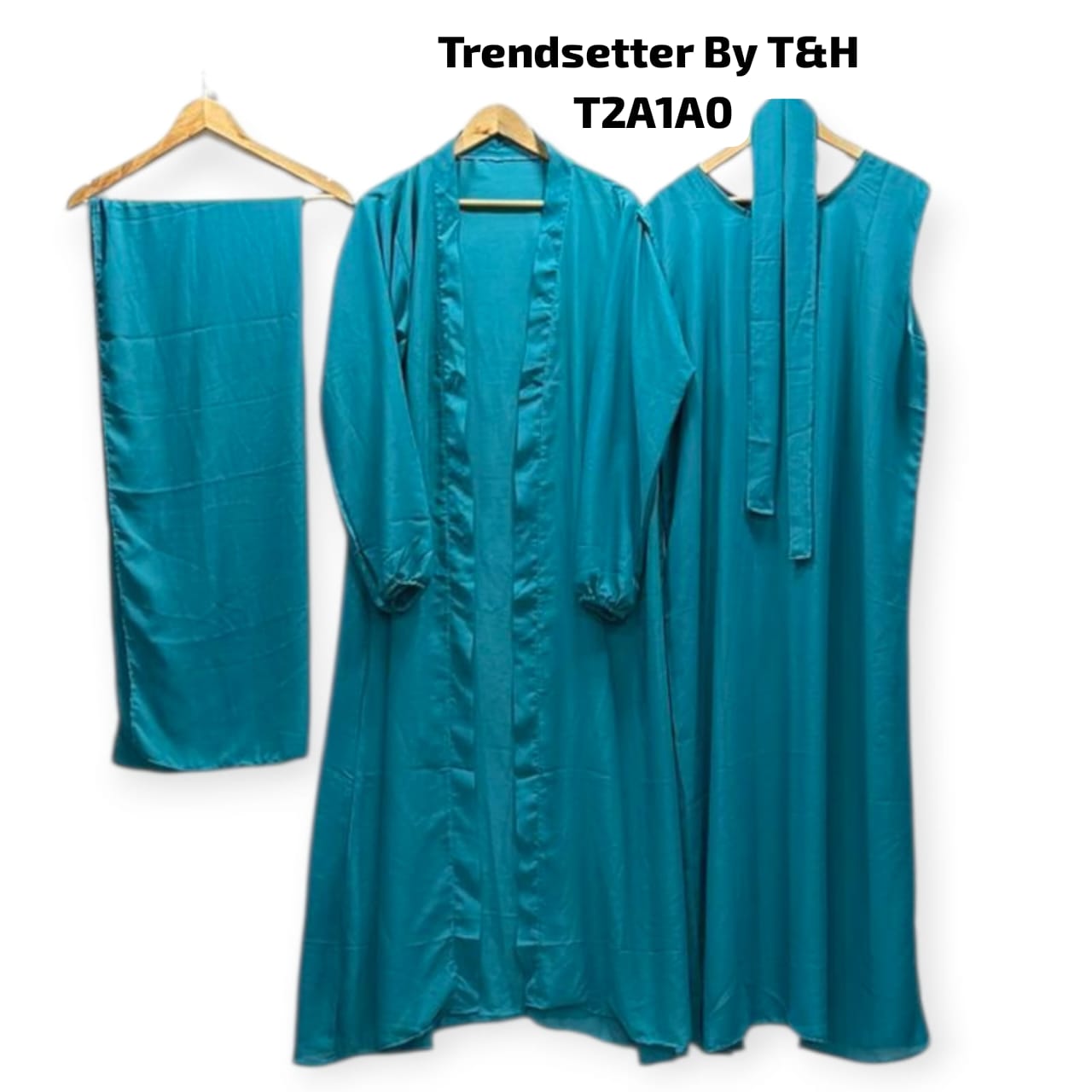 4 Piece Inner Gown Abaya
