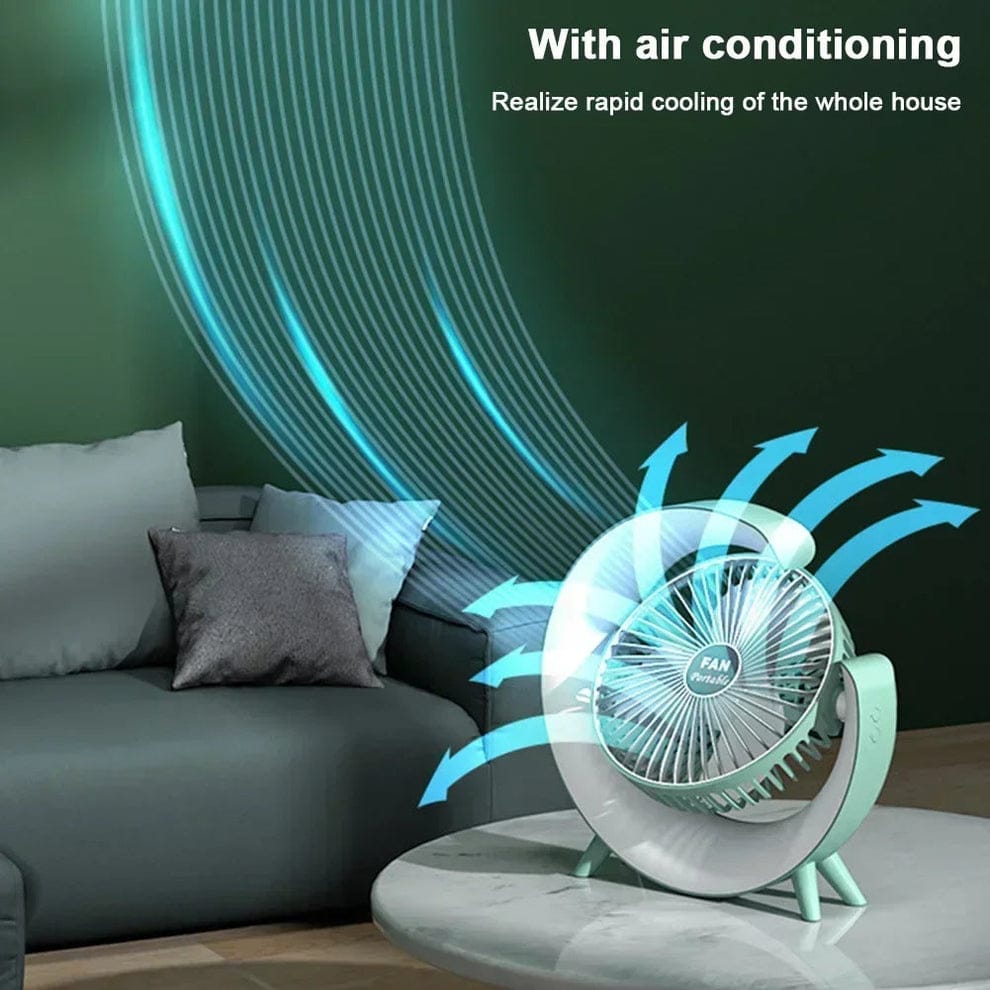 G Shape RGB Lightening Fan With 3 Speed Gear