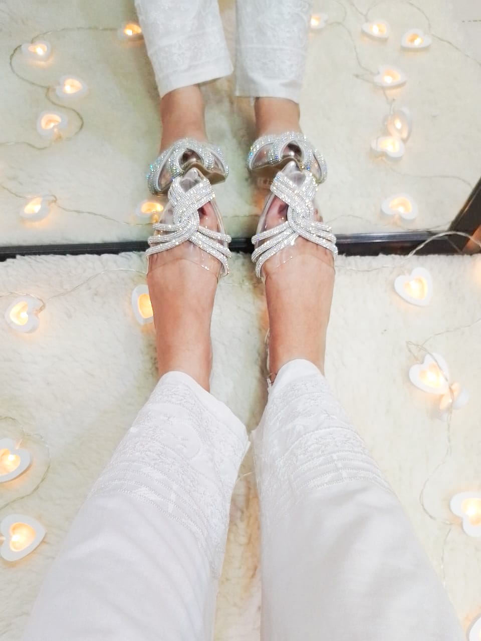 Glinting Pumps