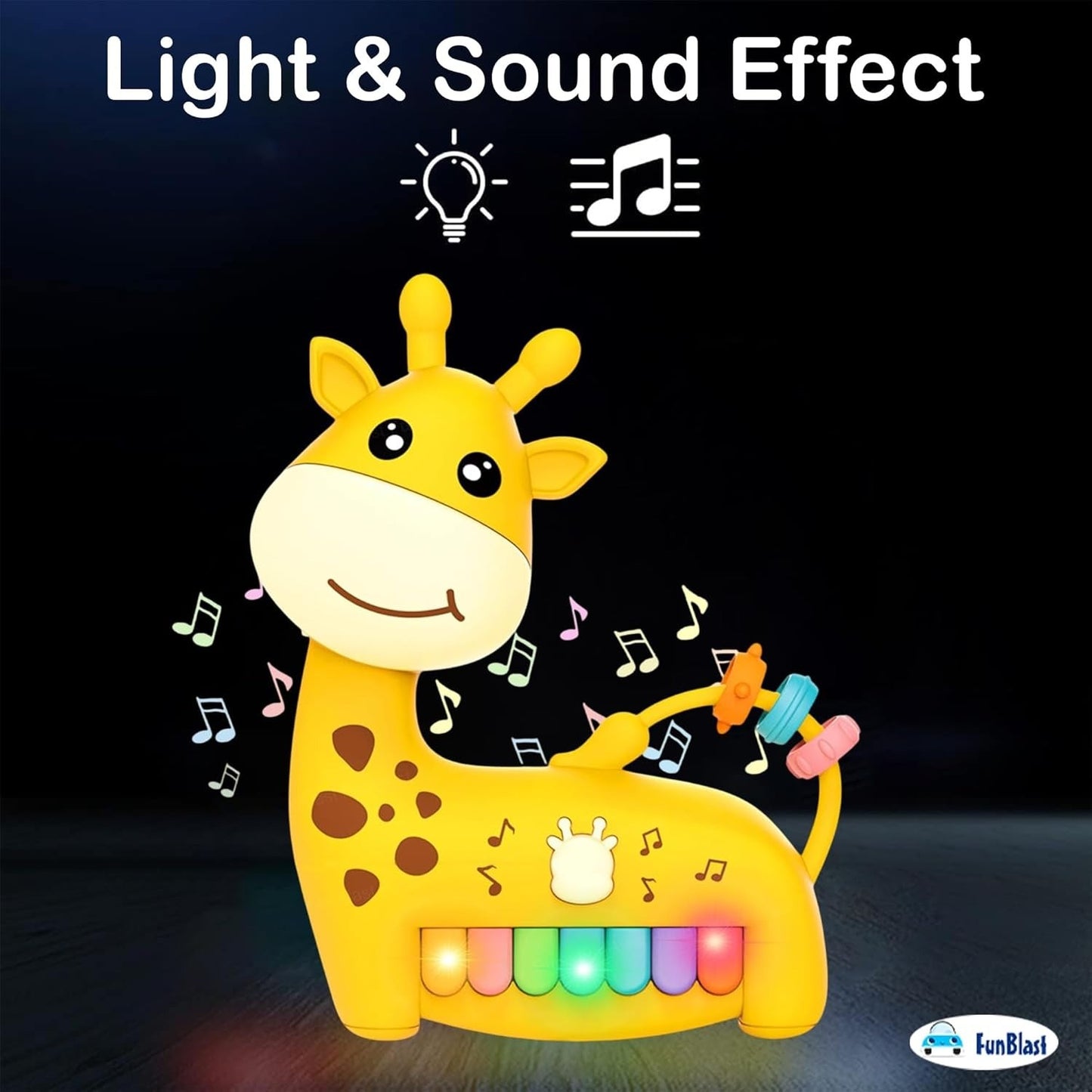 Giraffe Piano Toy
