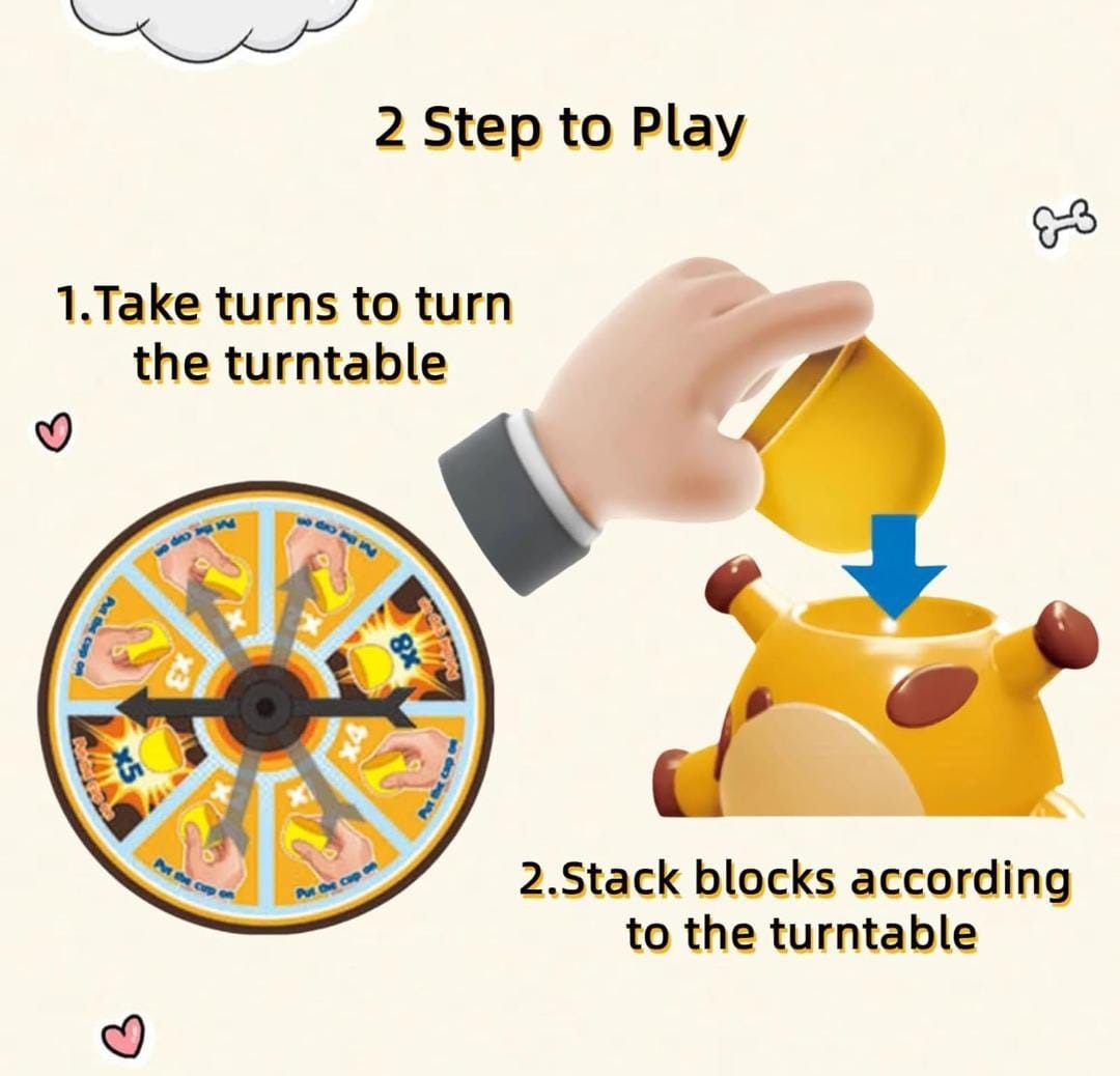 Giraffe Stacking Game
