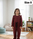 Girls Cotton Jumpsuit