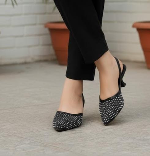 Glam Stone Heel