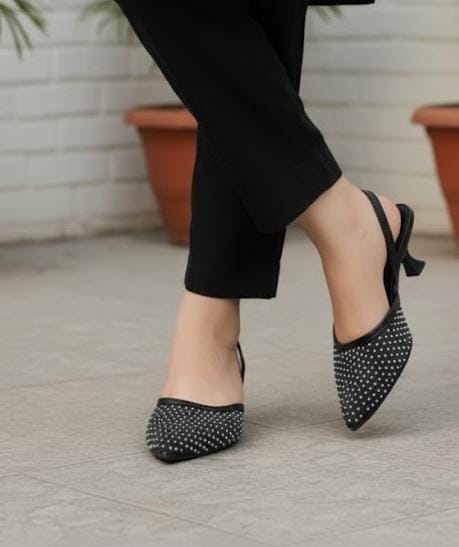 Glam Stone Heel