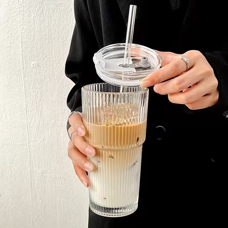 600ml Glass Coffee Cup