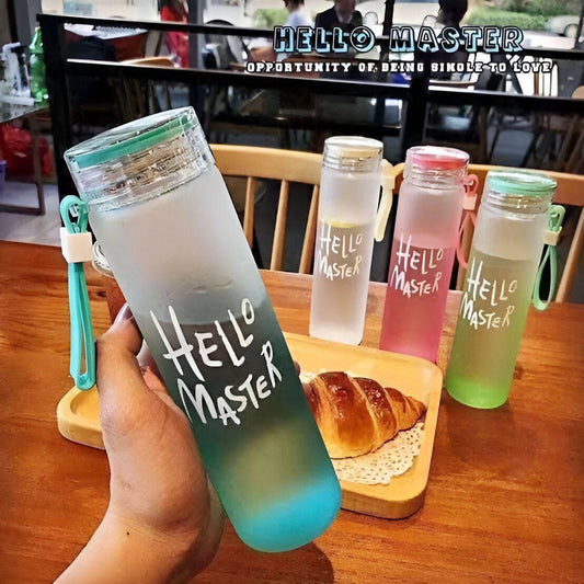Glass Water Bottle