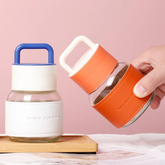 Glass Water Bottle
