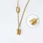 Gold Brick Necklace
