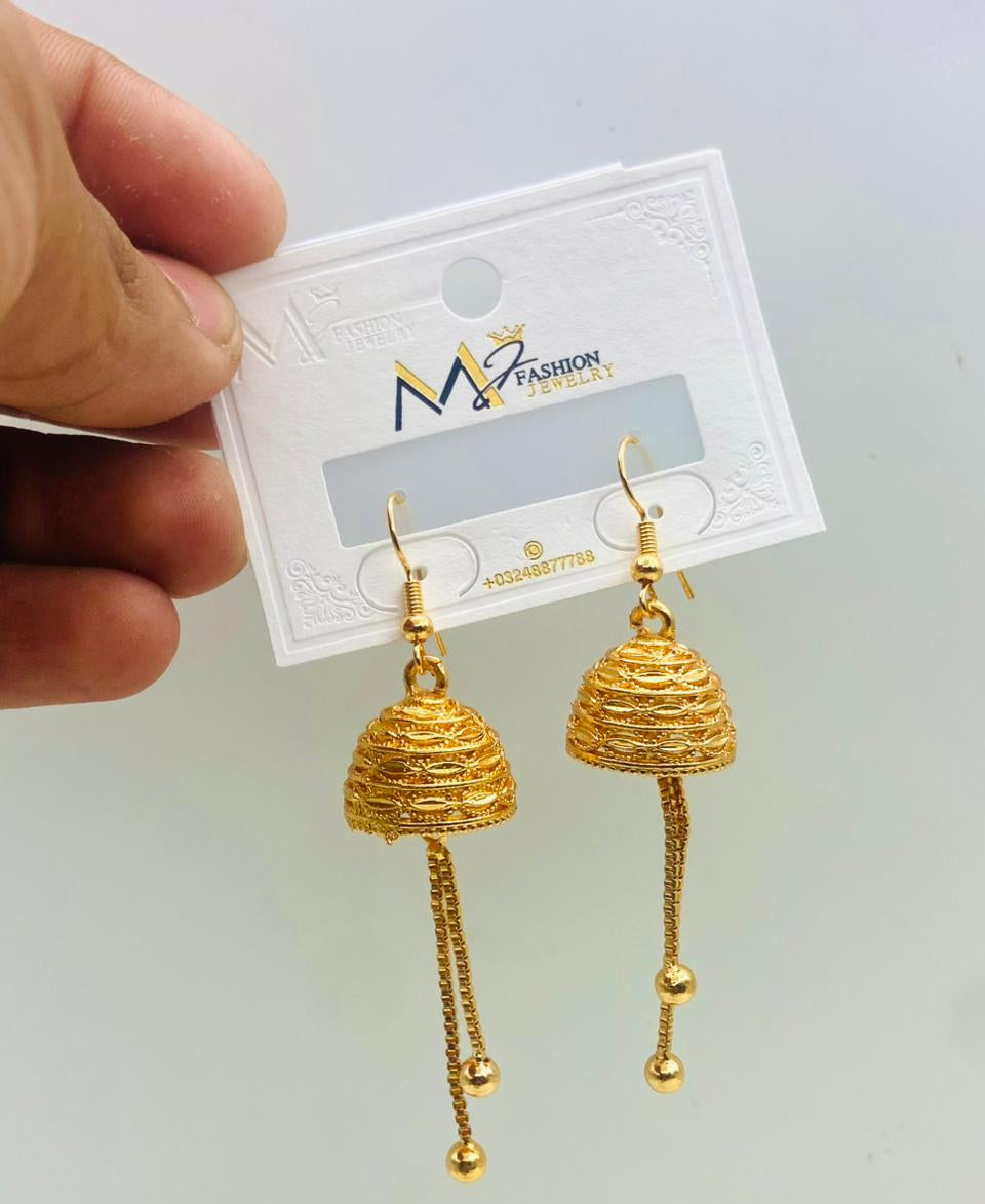 Gold Plated Ladkan Jhumki