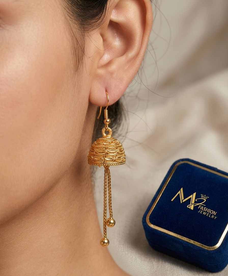 Gold Plated Ladkan Jhumki