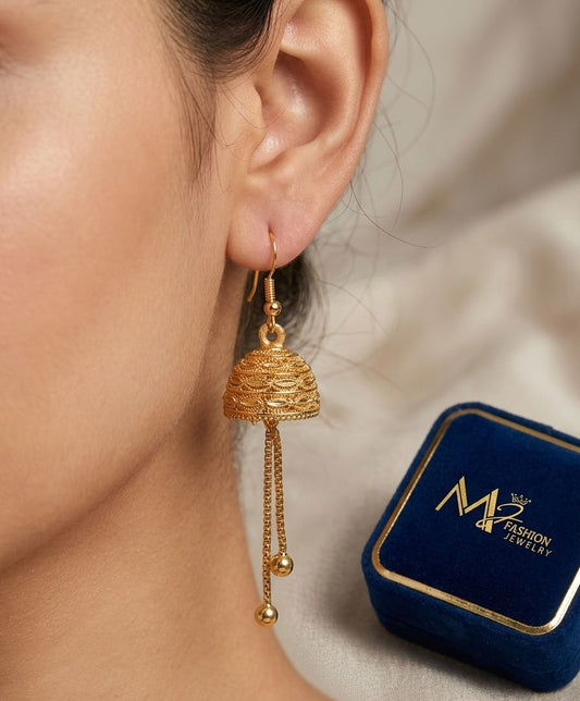 Gold Plated Ladkan Jhumki
