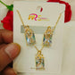 Gold Plated Locket Set