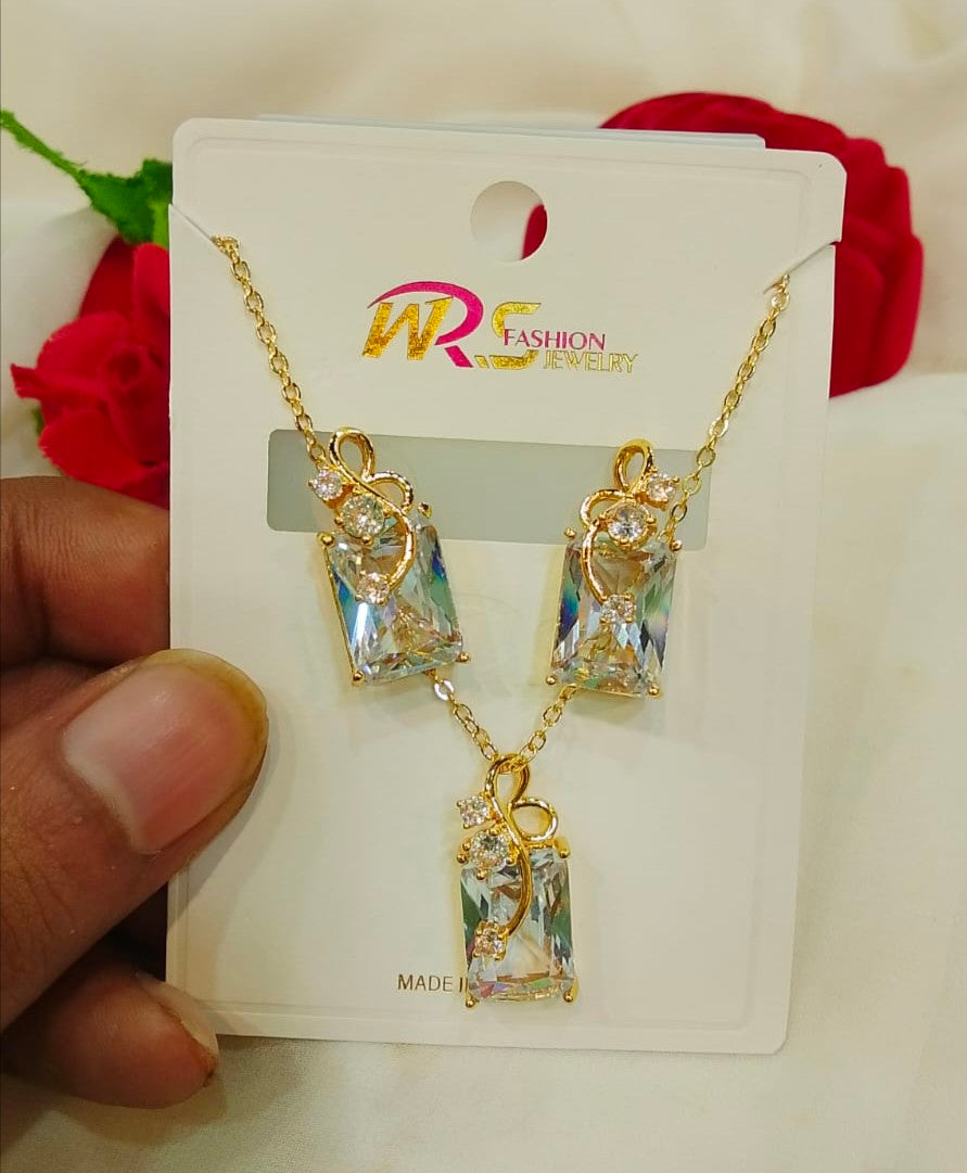 Gold Plated Locket Set