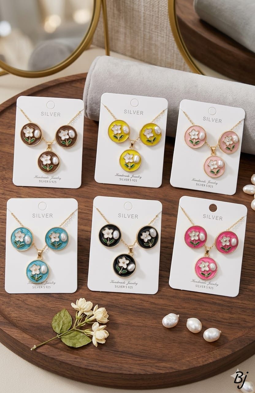 Gold Plated Locket Set