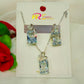 Gold Plated Locket Set