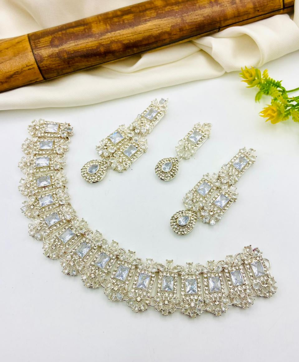 Gold Plated Zircon Set