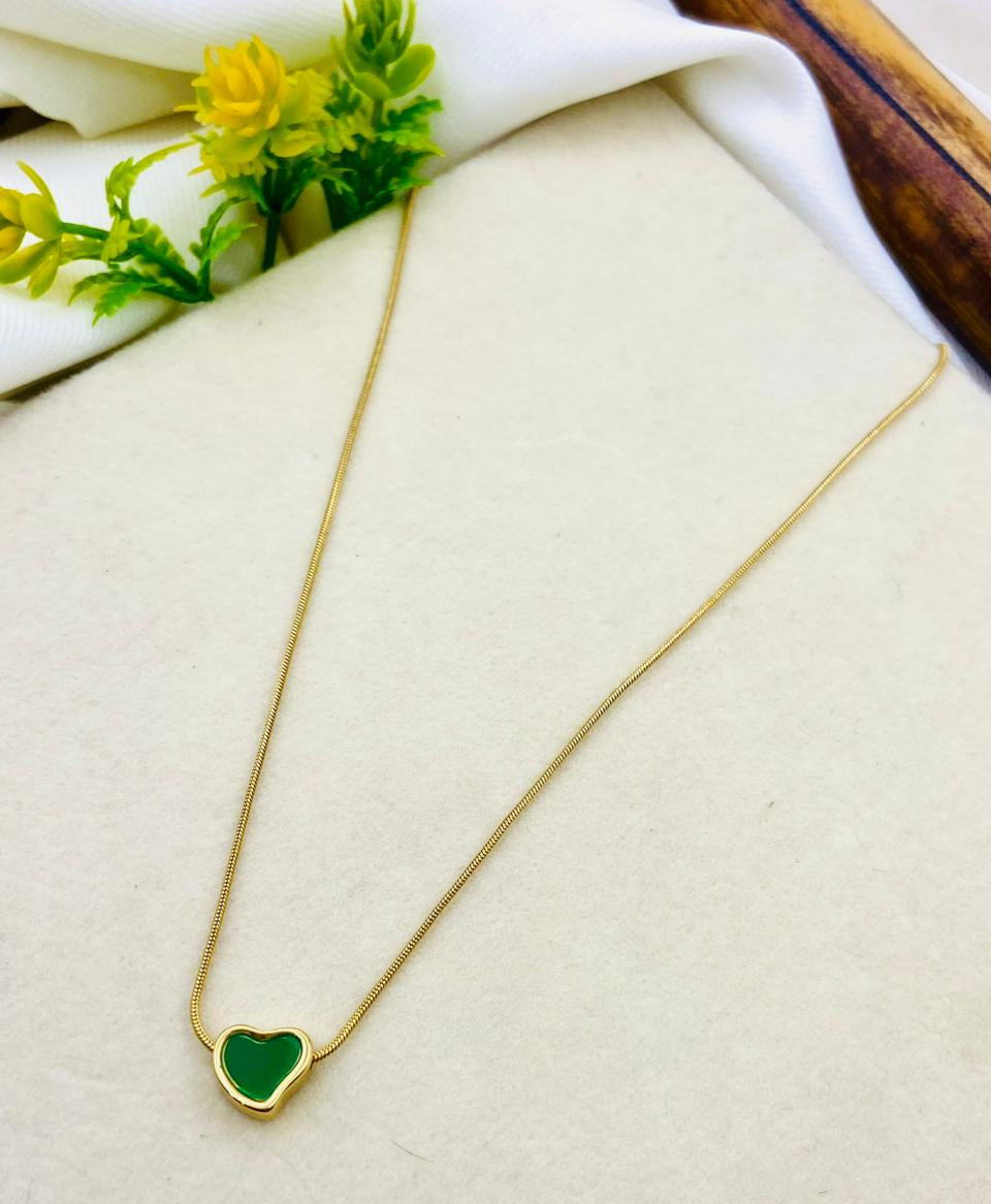 Green Heart Pendant