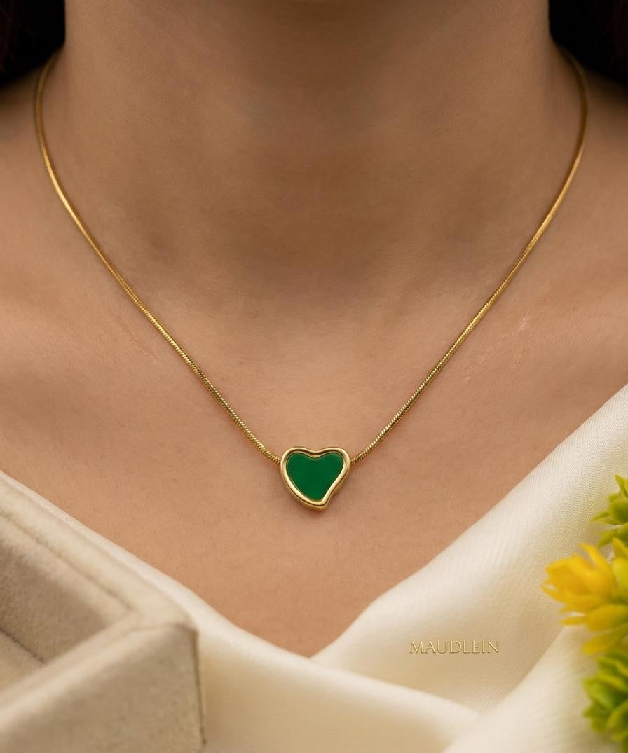 Green Heart Pendant