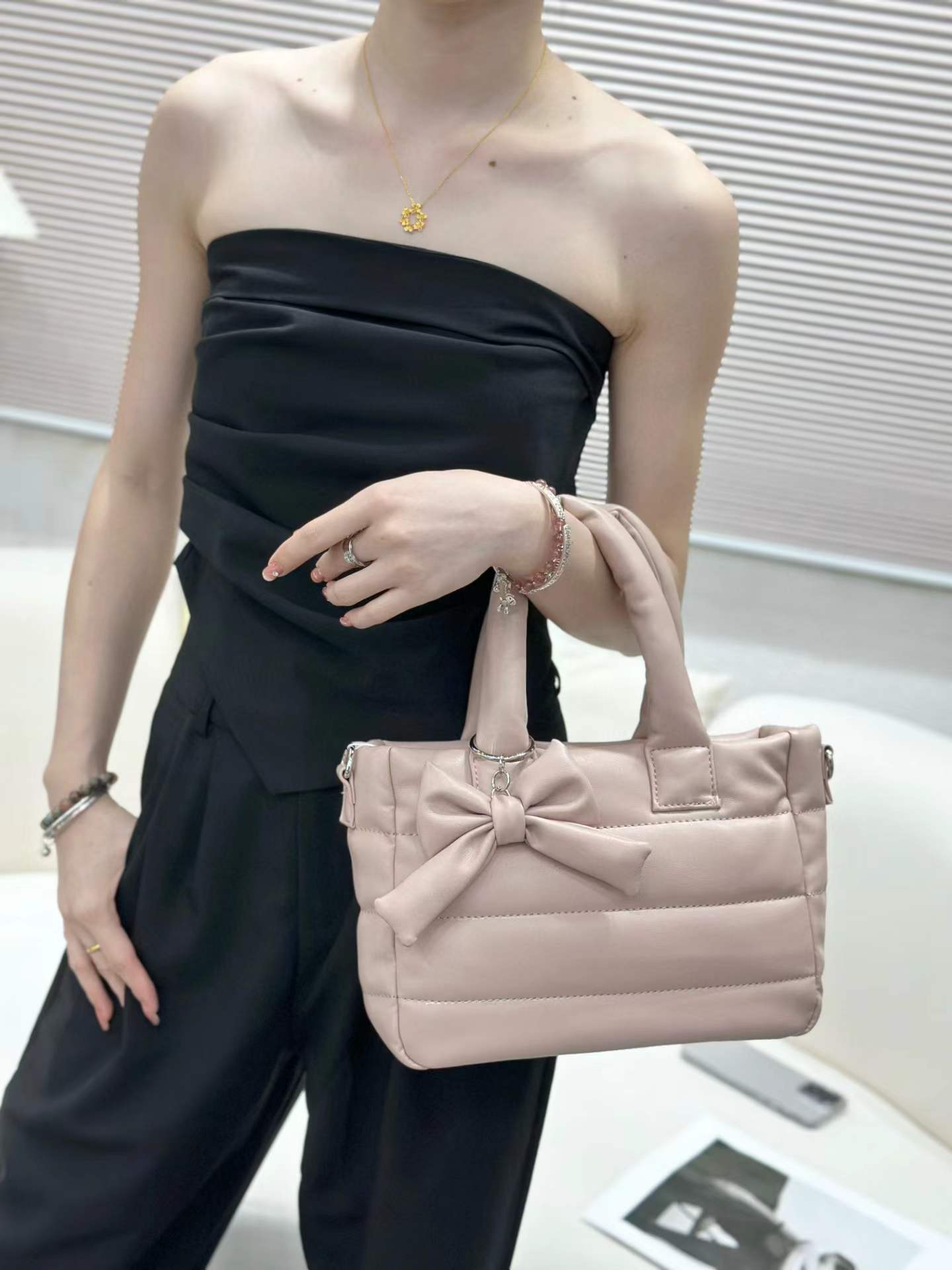 Bow Style Handbag