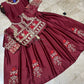 Handwork Embroidery Maxi