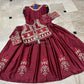 Handwork Embroidery Maxi