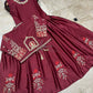 Handwork Embroidery Maxi