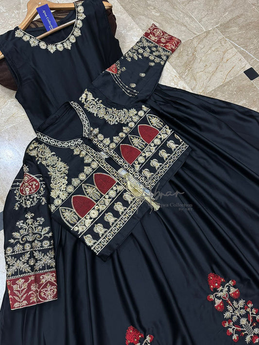 Handwork Embroidery Maxi