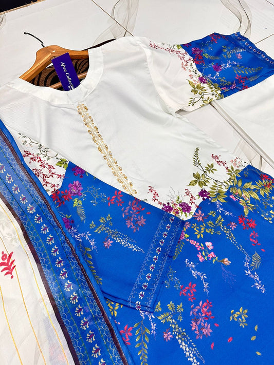 Handwork Printed Suit