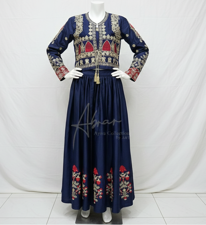 Handwork Embroidery Maxi