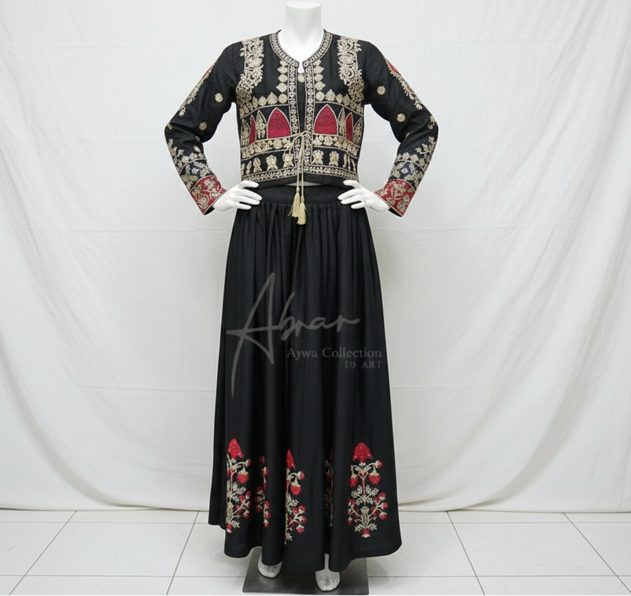 Handwork Embroidery Maxi – shoppinggaardi