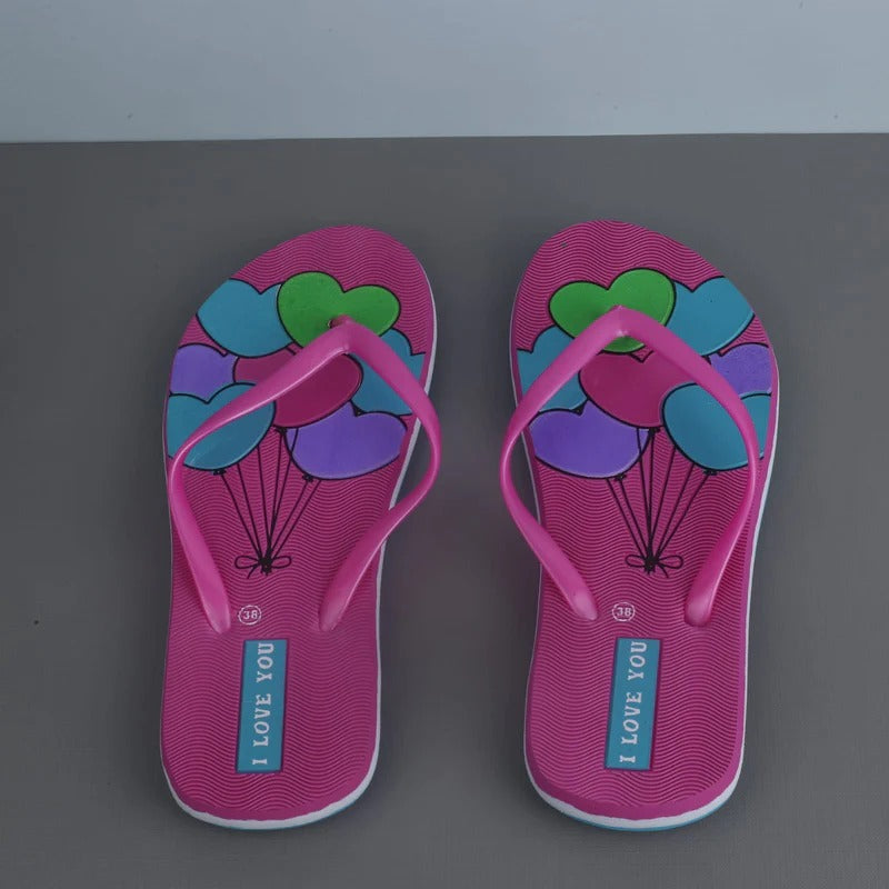 Heart Flip Flop