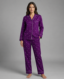 Heart Print Night Suit