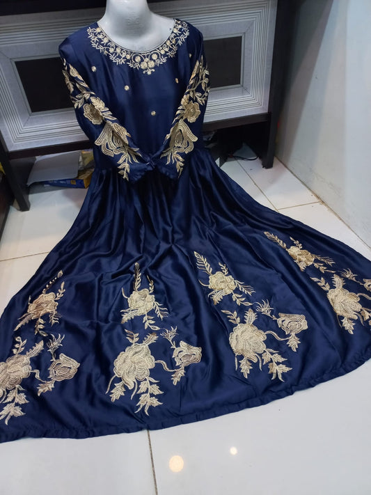 Heavy Embroidery Maxi