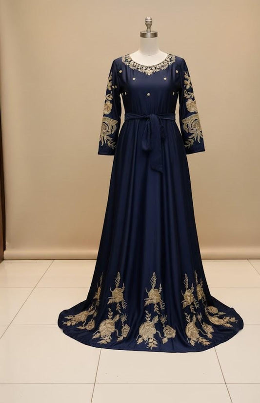 Heavy Embroidery Maxi