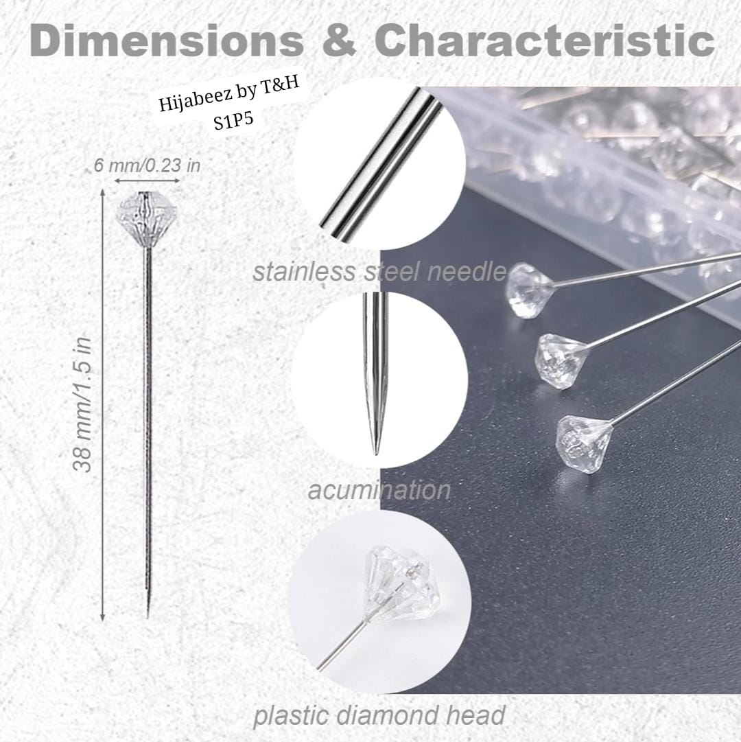 Diamond Scarf Pin