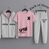 Hooded Zipper Tracksuit