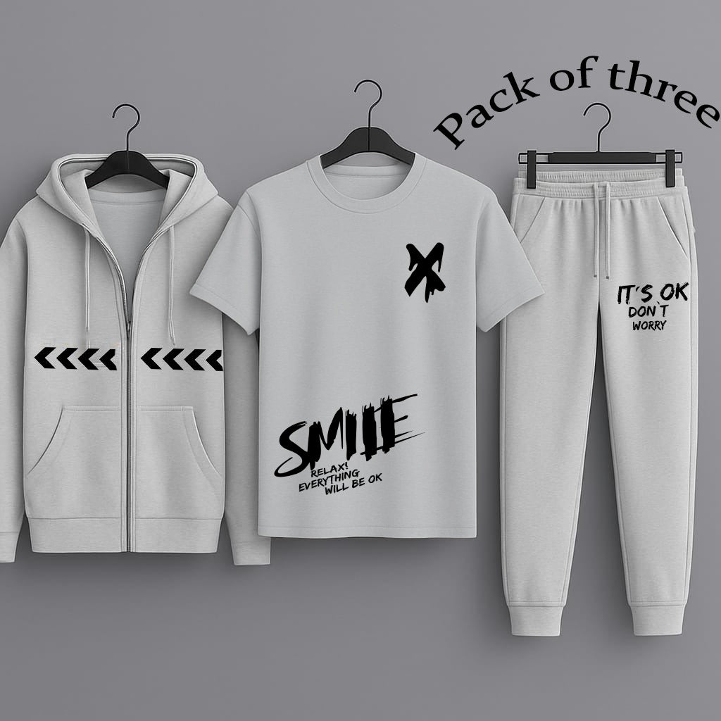 Hooded Zipper Tracksuit