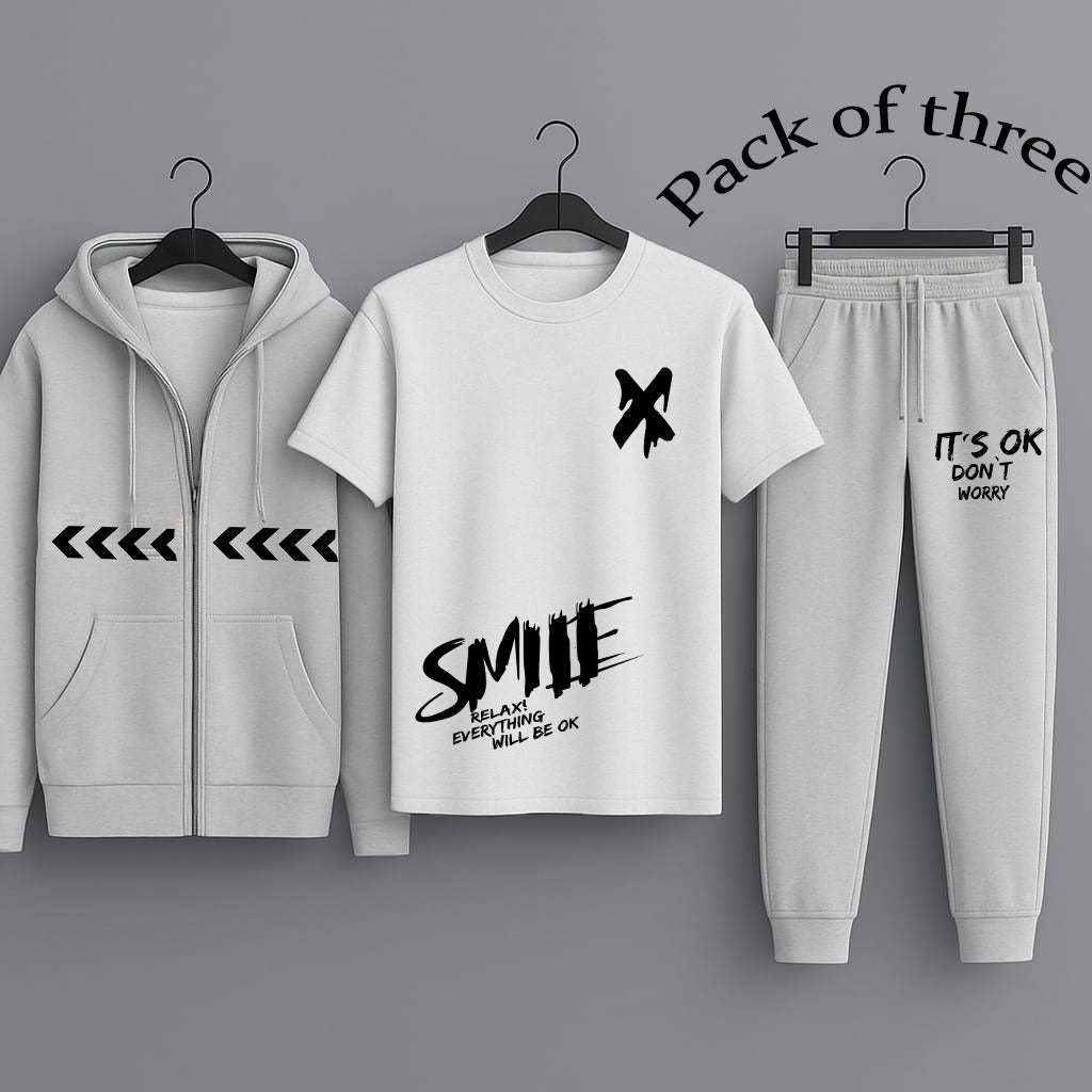 Hooded Zipper Tracksuit
