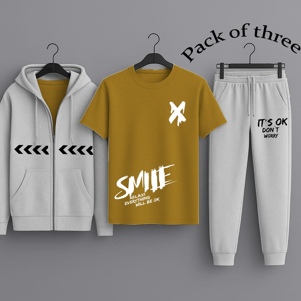 Hooded Zipper Tracksuit