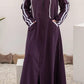 Hoodie Zipper Abaya