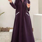 Hoodie Zipper Abaya